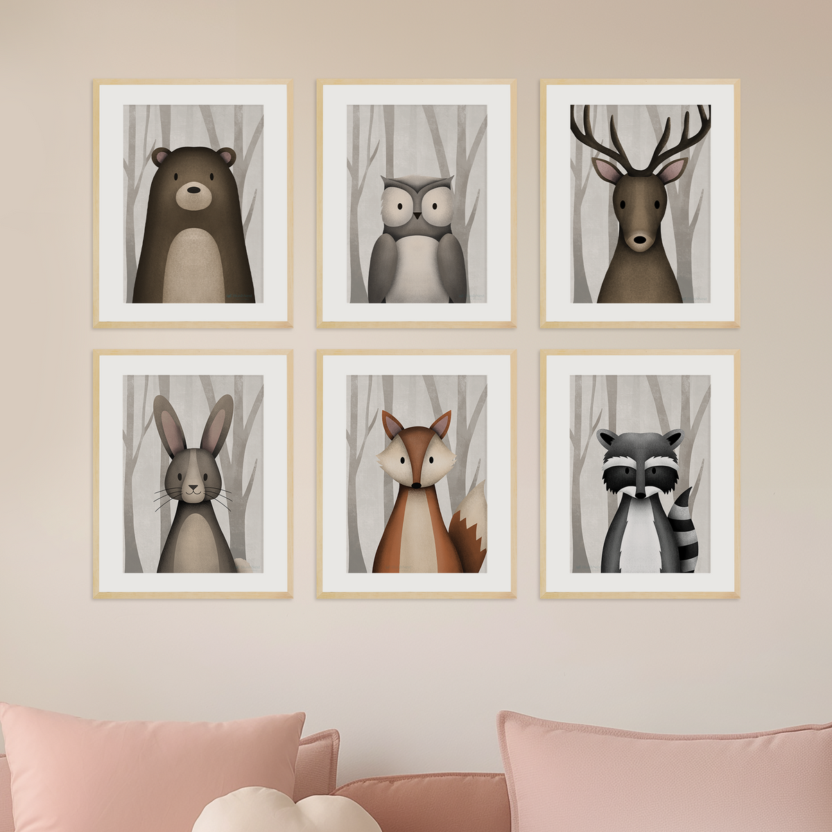 Woodland Animal Prints