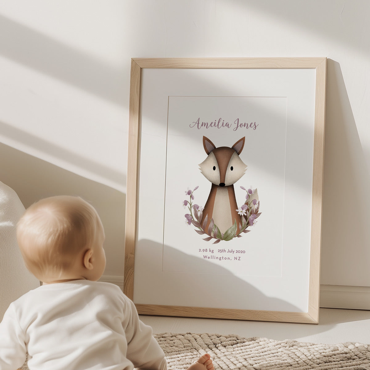 Personalised Birth Prints