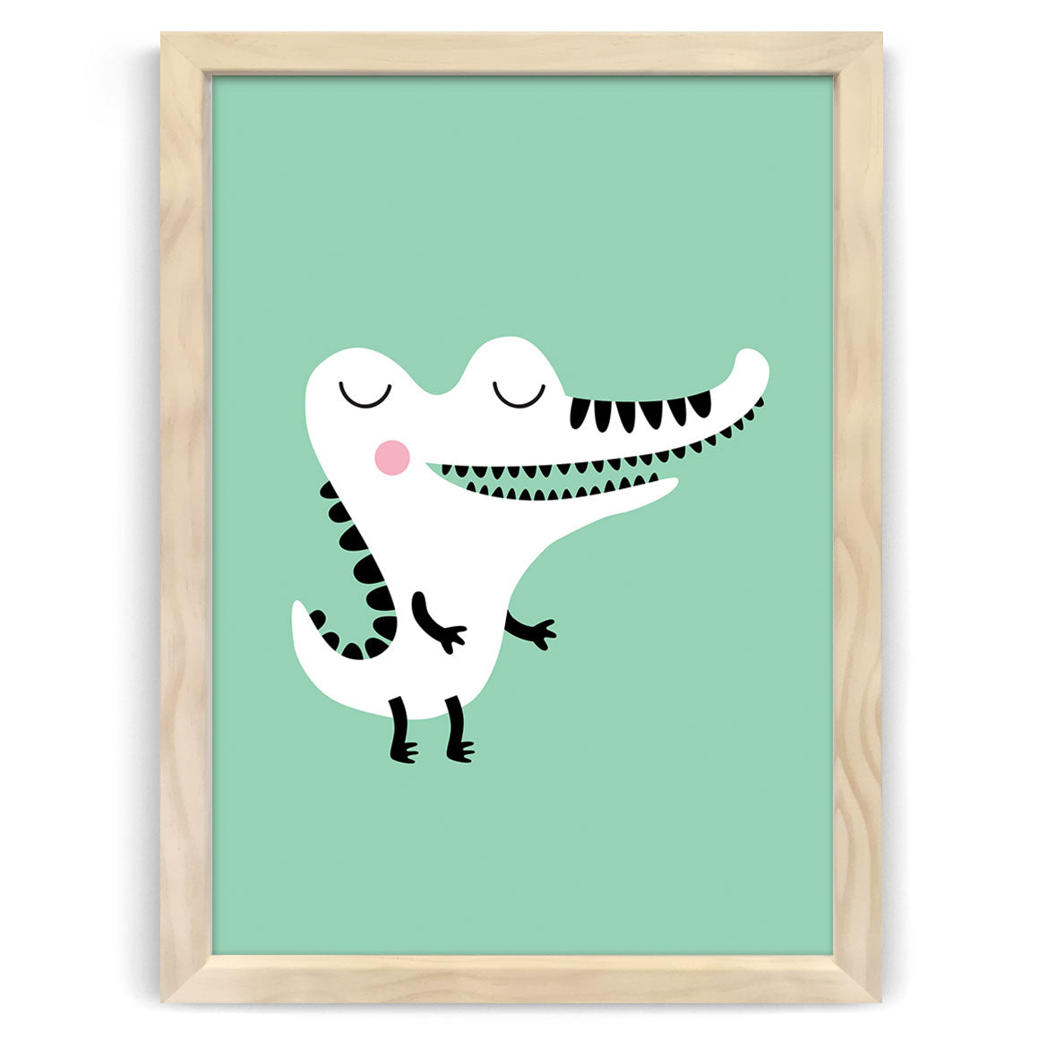 Fun Crocodile Nursery Print
