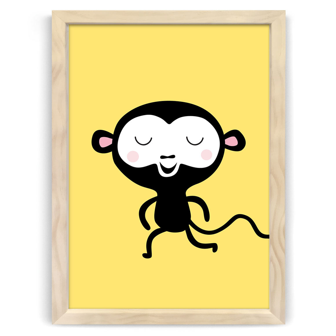 Fun Monkey Nursery Print