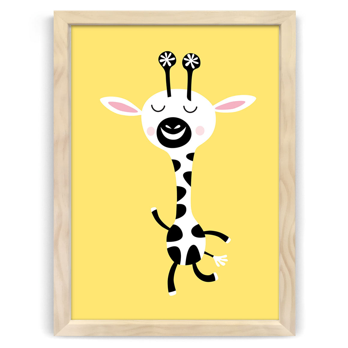 Fun Giraffe Nursery Print