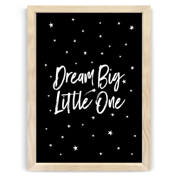 Dream Big Nursery Print