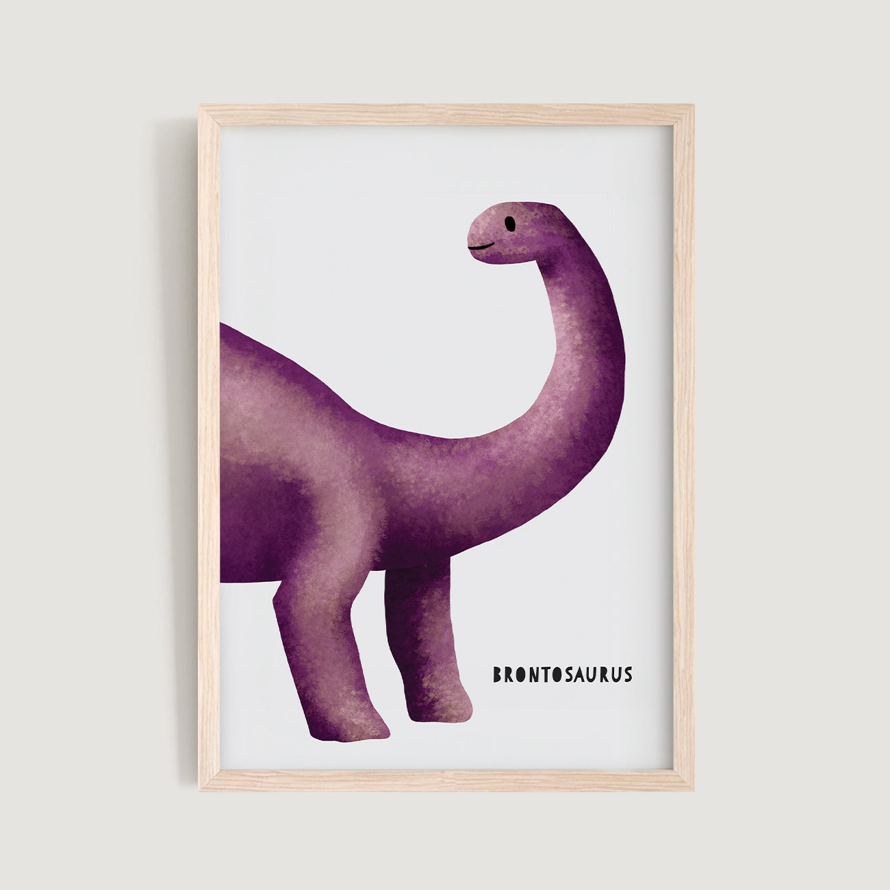 Dinosaur Brontosaurus Print