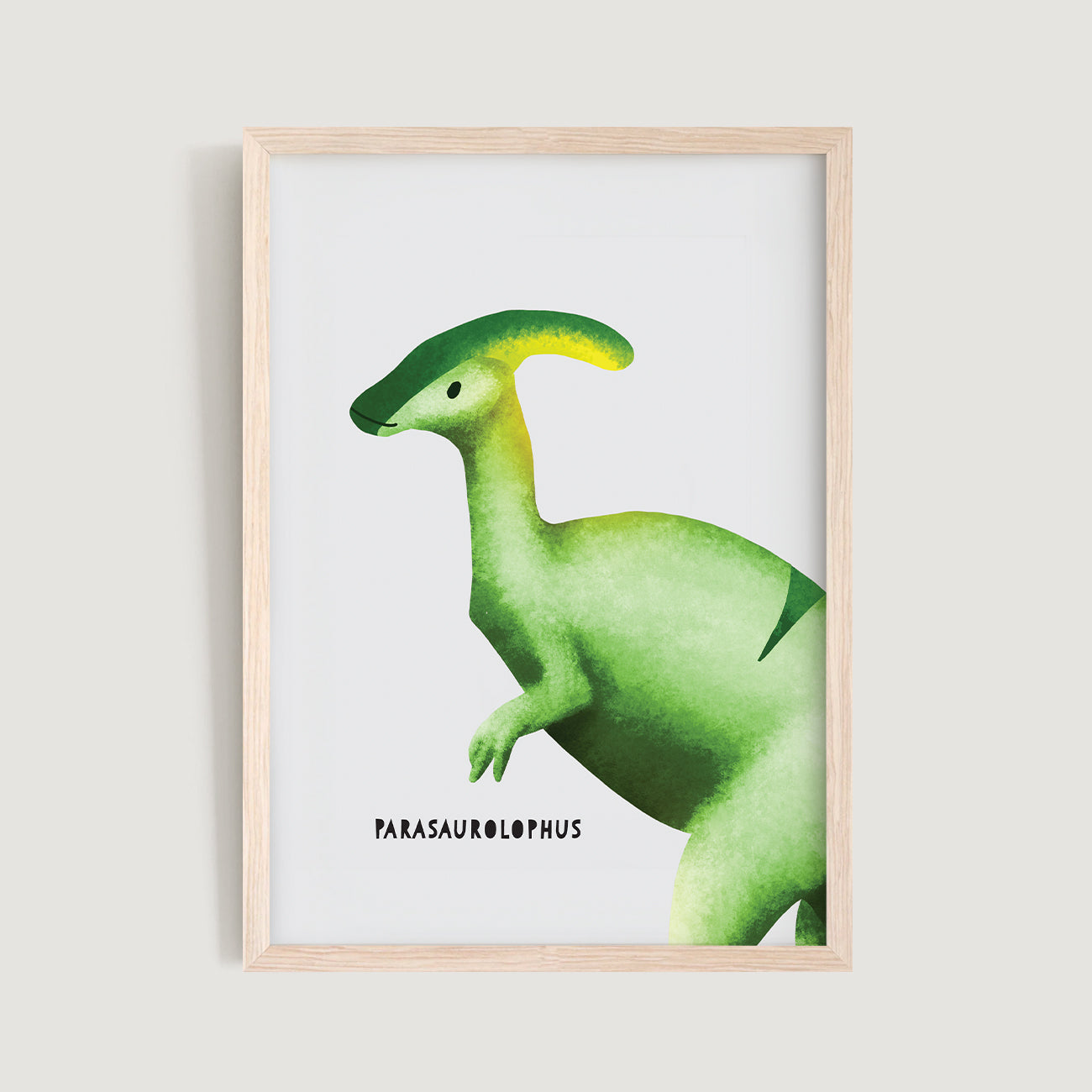 Dinosaur Parasaurolophus Print