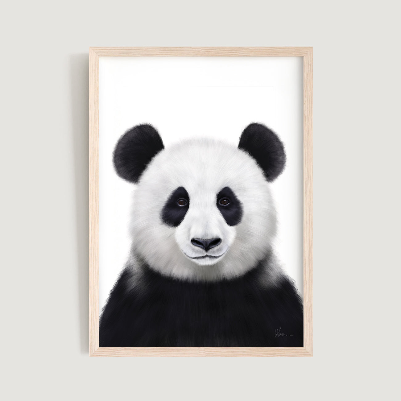 Panda Nursery Print