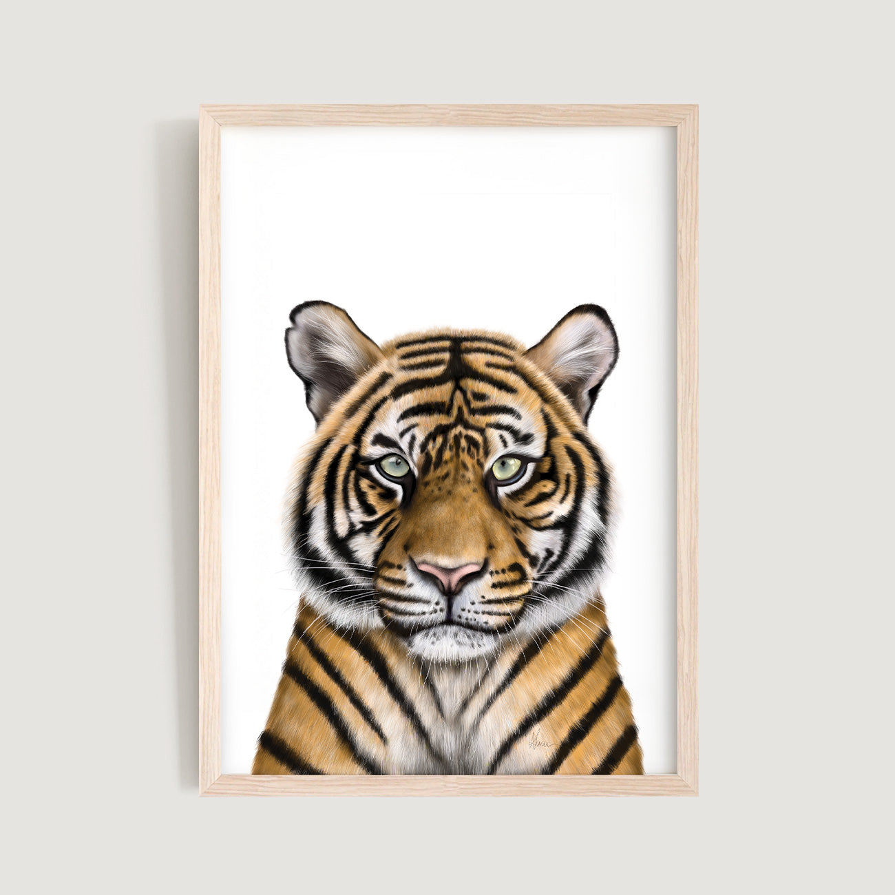 Tiger Nursery Print